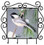 Chickadee Metal Key Holder