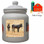Donkey Ceramic Color Cookie Jar