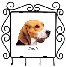 Beagle Metal Key Holder