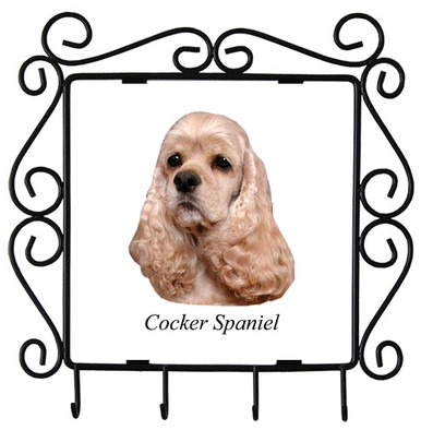 Cocker Spaniel Metal Key Holder