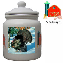 Turkey Ceramic Color Cookie Jar