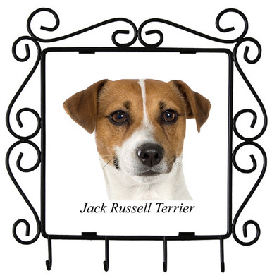 Jack Russell Terrier Metal Key Holder