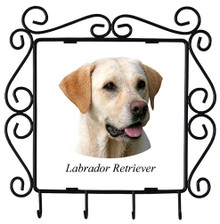 Labrador Retriever Metal Key Holder