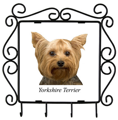 Yorkshire Terrier Metal Key Holder