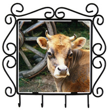 Cow Metal Key Holder