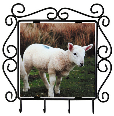 Lamb Metal Key Holder