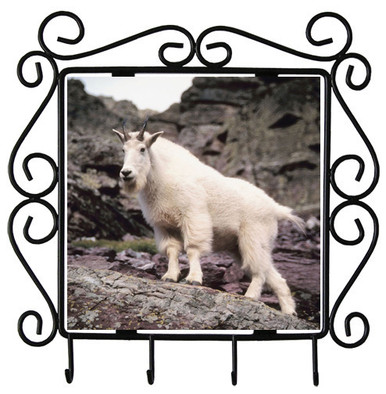 Mountain Goat Metal Key Holder