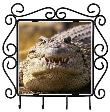 Alligator Metal Key Holder