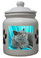 British Shorthair Cat Ceramic Color Cookie Jar
