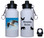 Black Headed Gull Aluminum Water Bottle