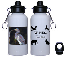 Louisiana Heron Aluminum Water Bottle