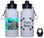 British Shorthair Cat Aluminum Water Bottle