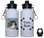 Cat Aluminum Water Bottle