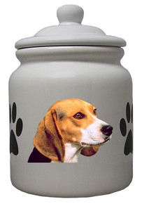 Beagle Ceramic Color Cookie Jar