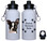 Boston Terrier Aluminum Water Bottle