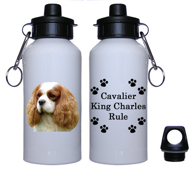Cavalier King Charles Aluminum Water Bottle