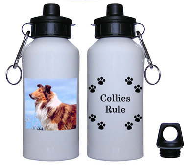 Collie Aluminum Water Bottle