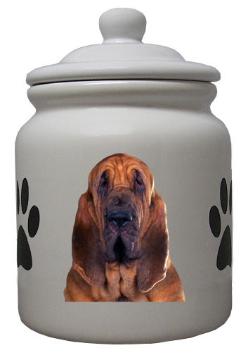Bloodhound Ceramic Color Cookie Jar