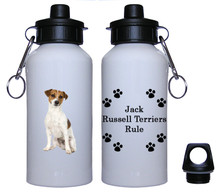 Jack Russell Terrier Aluminum Water Bottle