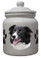 Border Collie Ceramic Color Cookie Jar