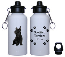 Scottish Terrier Aluminum Water Bottle