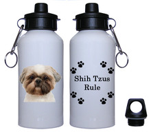 Shih Tzu Aluminum Water Bottle