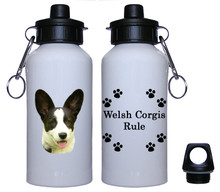 Welsh Corgi Aluminum Water Bottle
