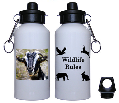 Goat Aluminum Water Bottle