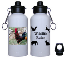 Rooster Aluminum Water Bottle