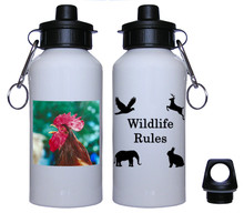 Rooster Aluminum Water Bottle