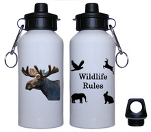 Moose Aluminum Water Bottle