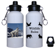 Mountain Goat Aluminum Water Bottle