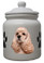 Cocker Spaniel Ceramic Color Cookie Jar