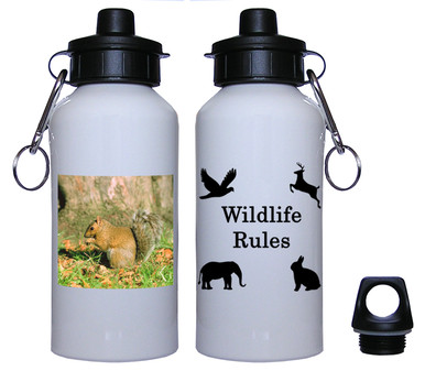 Squirrel Aluminum Water Bottle