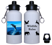 Dolphin Aluminum Water Bottle