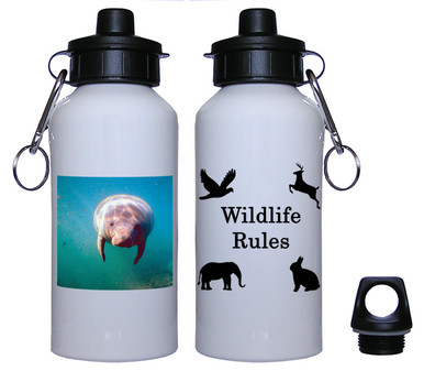 Manatee Aluminum Water Bottle