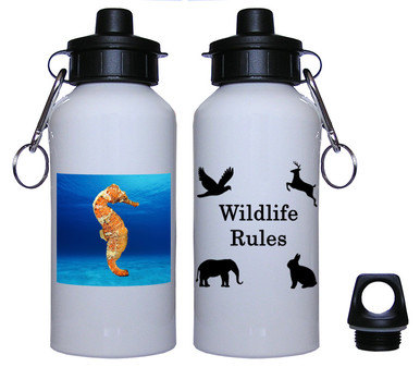 Seahorse Aluminum Water Bottle