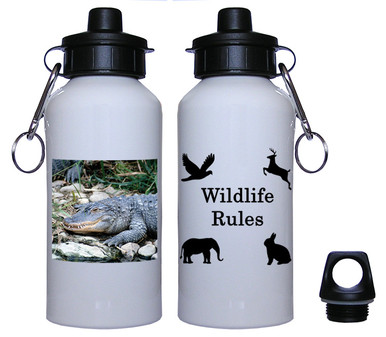 Alligator Aluminum Water Bottle