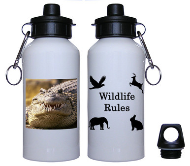 Alligator Aluminum Water Bottle