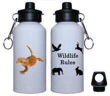 Gecko Aluminum Water Bottle