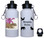 Gecko Aluminum Water Bottle