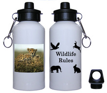 Cheetah Aluminum Water Bottle
