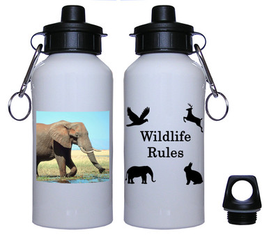 Elephant Aluminum Water Bottle