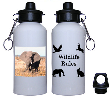 Elephant Aluminum Water Bottle