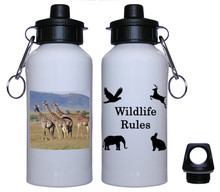 Giraffe Aluminum Water Bottle