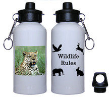 Leopard Aluminum Water Bottle