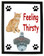 Tabby Cat Feeling Thirsty Bottle Opener Plaque