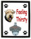 Airedale Feeling Thirsty Bottle Opener Plaque