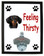 Dachshund Feeling Thirsty Bottle Opener Plaque