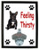 French Bulldog Feeling Thirsty Bottle Opener Plaque